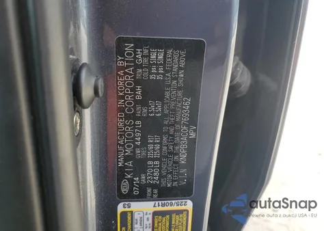 2015 Kia Sportage Lx from USA, damaged, VIN KNDPB3AC0F7693462